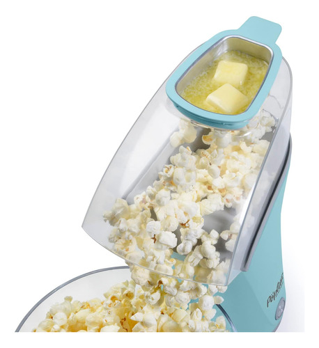 Popcorn Popper Poplite Plus 18 Tazas Aguamarina
