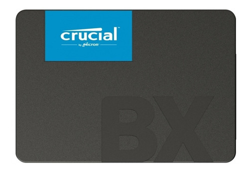Disco sólido SSD interno Crucial CT2000BX500SSD1 2TB negro