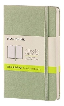 Cuaderno Moleskine Classic Pocket Hard - Verde Sauce Plain