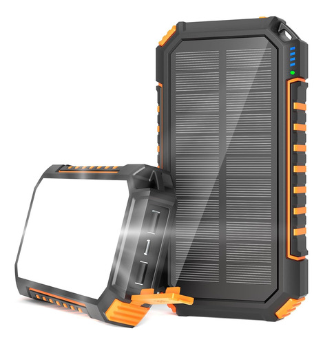 Cargador Solar De Batería 27000mah 15w Cargador De Teléfono 