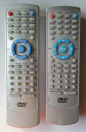 Control Remoto Dvd Premium Modelo Dvd550s 
