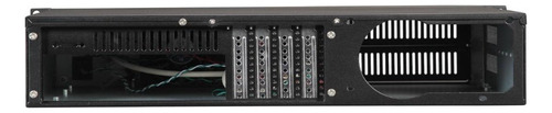 Athena Power Rm-2u200h Negro 2u Caja Servidor Montaje Rack