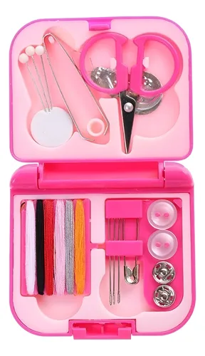 Mini Costurero Para Viajes Kit De Costura Pequeño Para Bolso