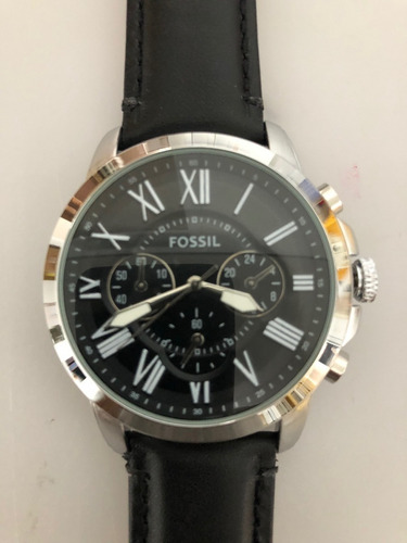 Relógio Fóssil Masculino Fl1 Analógio 45mm A Prova Dagua 50m