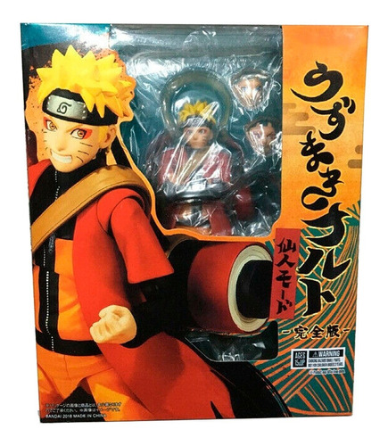 Figura Acción Naruto Uzumaki Shippuden Rasengan Articulada
