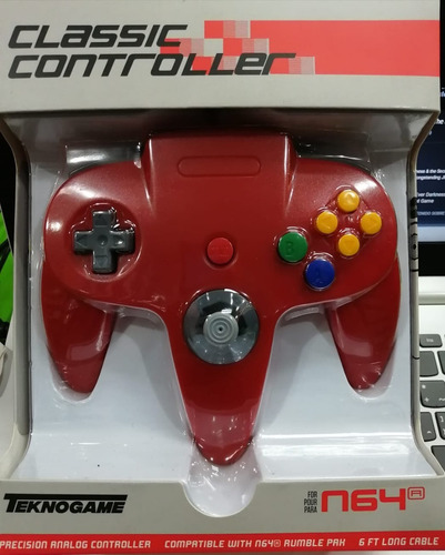 Imagen 2 de 3 de Controller - Wired - Red (for N64)