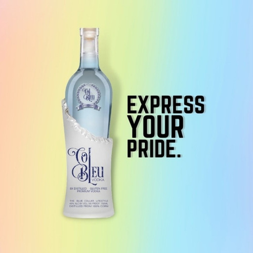 Vodka Col Bleu Premium Plaza Serrano