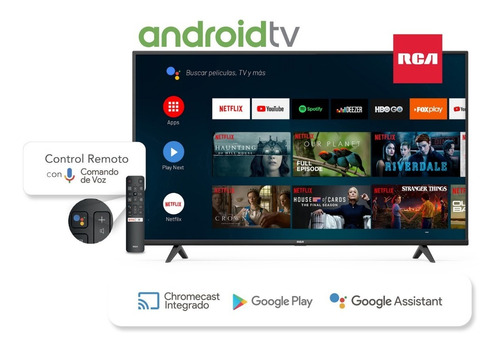 Imagen 4 de 6 de Smart Tv Rca 55 Uhd 4k Bluetooth Android Netflix Spotify