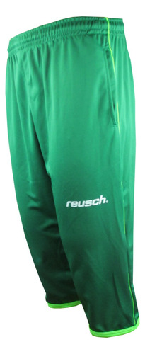 Calça Futebol Reusch Training Fit 3/4 (verde)