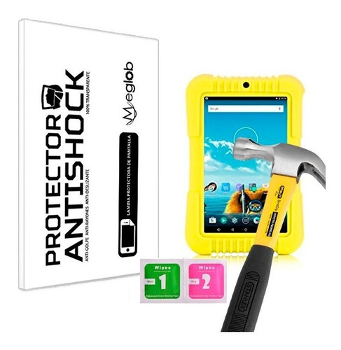 Protector De Pantalla Antishock Tablet Irulu Babypad Y3 7