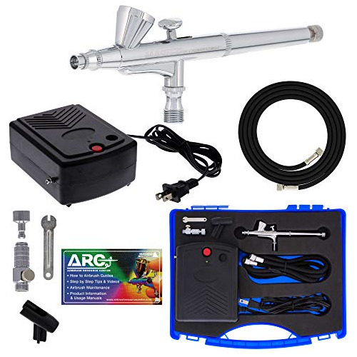 Kit De Sistema De Aerógrafo Un Aerógrafo De Doble Acc...