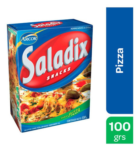 Saladix Sabor Pizza Snacks X 100 Gr