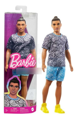 Barbie Ken Fashionista #204 Pelo Tomado Short