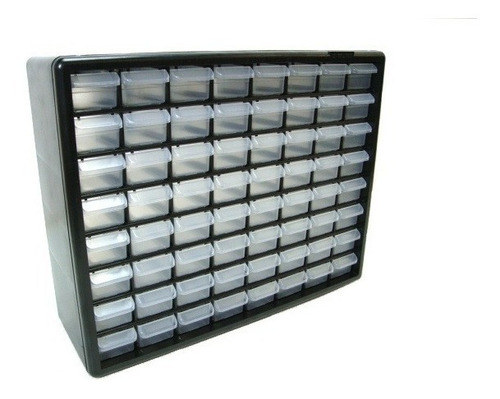 Imagen 3 de 5 de Organizador De 64 Gavetas Truper B10895