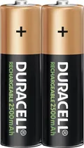 Comprar Pilas Baterias Recargables Aa Duracell 2500 Mah Doble A