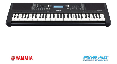 Imagen 2 de 10 de Teclado Yamaha Psre373 61 Teclas Sensitivo Prm