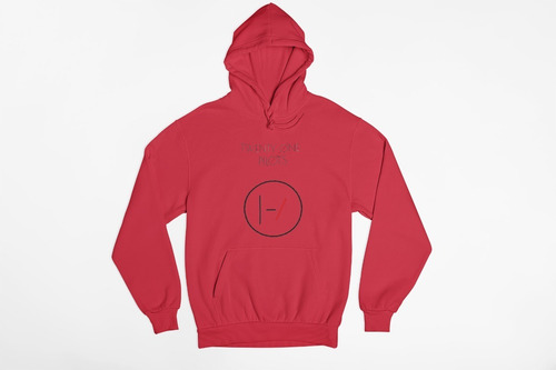 Poleron Unisex Twenty One Pilots Lollapalooza Logo Estampado Algodon