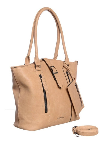 Cartera Amayra 3121 Con Correa Regulable Y Monedero De Mujer