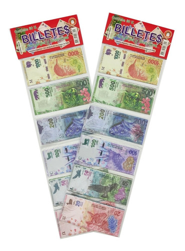 Billetes Didácticos X 80 Unidades