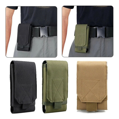 Funda Tactica Porta Celular Militar Sistema Molle