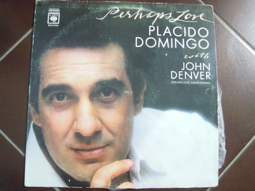 Placido Domingo Lp Pershps Love With John Denver