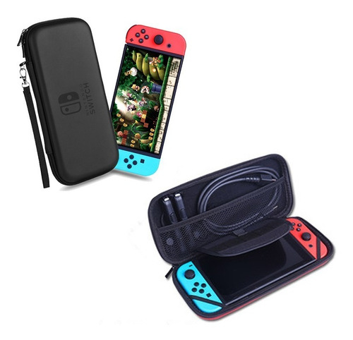 Estuche P Nintendo Switch + Protecor P Joystick + Mica 9h