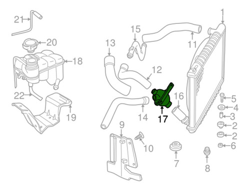 Termostato Lr Range Rover Evoque 2011-2019 Lr027158