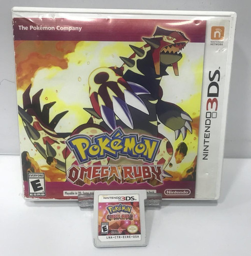 Juego Nintendo 3ds Original Pokemón Omega Rubi