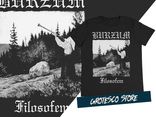 Camiseta Black Metal Burzum C2