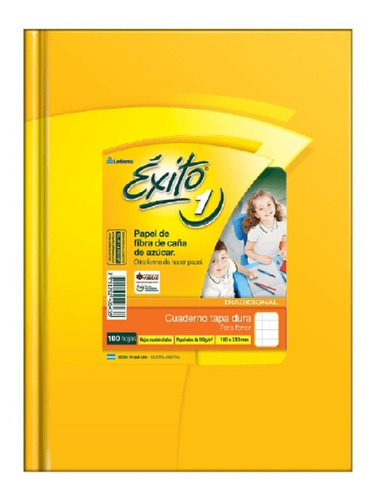 Cuaderno Exito 1 Tapa Carton Dura X 100 Hojas Para Forrar