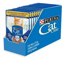 Comprar Alimento Cat Chow Pouch Cat chow x 15 sobres para gato todas las edades sabor pescado pack x 15 unidades de 85 g