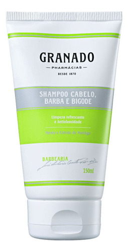 Shampoo Cabelo, Barba E Bigode Barbearia 150ml - Granado