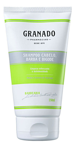 Granado Barbearia Shampoo Cabelo, Barba E Bigode 150ml