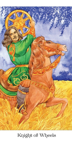 Imagen 7 de 8 de Tarot Of The Golden Wheel Este Tarot Esta En Ingles
