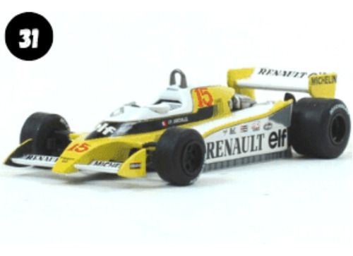 Fascículo De Autos De Fórmula 1 N31 Renault 