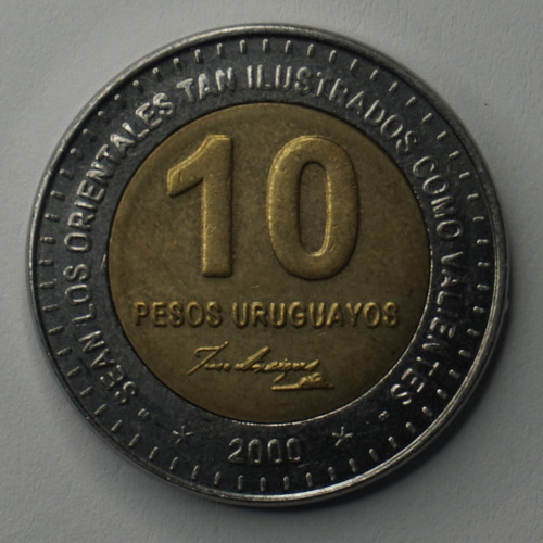 10 Pesos - 2000 - Uruguay