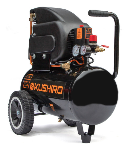 Compresor De Aire 25 Litros 2 Hp 116 Psi Kushiro K25 220v