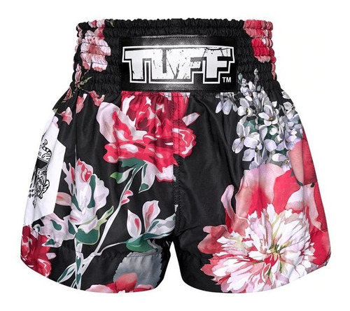 Short De Muay Thai Tuff Ms655-blk