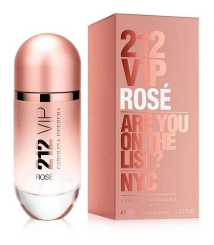 212 Vip Rosé Carolina Herrera Edp X 30ml Perfume Mujer