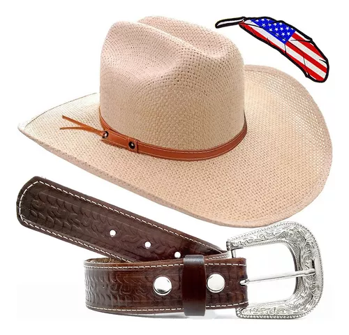 Stetson Square - Mexican Palm Straw Cowboy Hat