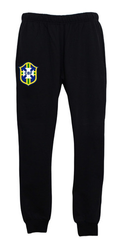 Pantalón Buzo Selección Brasil Dos Diseños Algodón