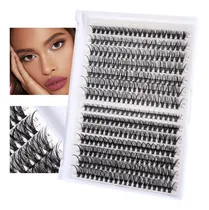 Comprar Pestañas Mink Rizado De Pestañas Postizas 30p+40p Mixto Color Negro Tipo De Curvatura D