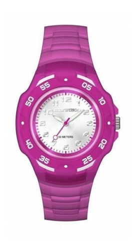 Reloj Mujer Timex Marathon Analog Purple Silicone Dial Tw5m0