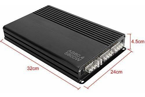 Amplificador Coche 5800w 12v 4 Ch Super Bass Subwoofer Amp