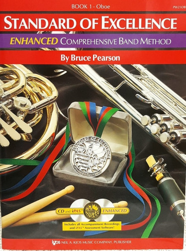 Método Standard Of Excellence Oboé Vol 1 Com Cd