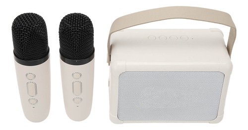Mini Máquina De Karaoke Portátil Hifi Dynamic Light Speaker