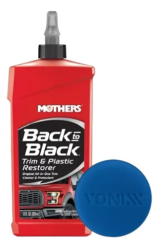 Restaurador Renova Plásticos Back To Black Mothers 355ml+apl