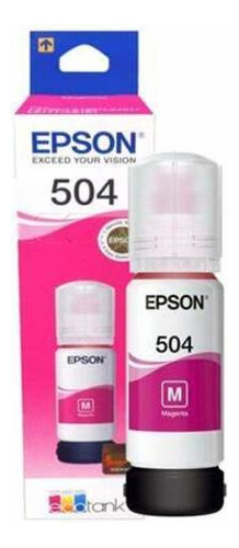 Tinta Epson 504 Ecotank L4150 L4160 L6161 L6171 L6191