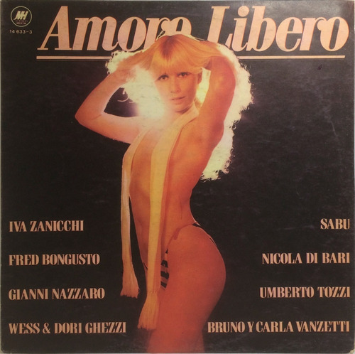 Vinilo Compilado - Varios - Amore Libero 1982 Argentina