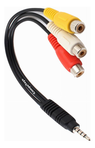 Zzape32 Cable 1 Plug Triestereo A 3 Rca Video Computoys